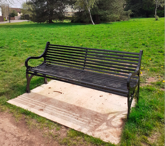 Benches on Broadoak Green