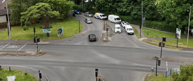 Work to future-proof the A38/A368 crossroads between Churchill and Langford