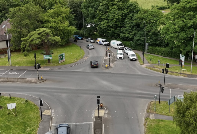 Work to future-proof the A38/A368 crossroads between Churchill and Langford