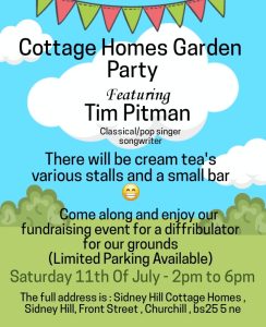 garden party at the Cottage Homes